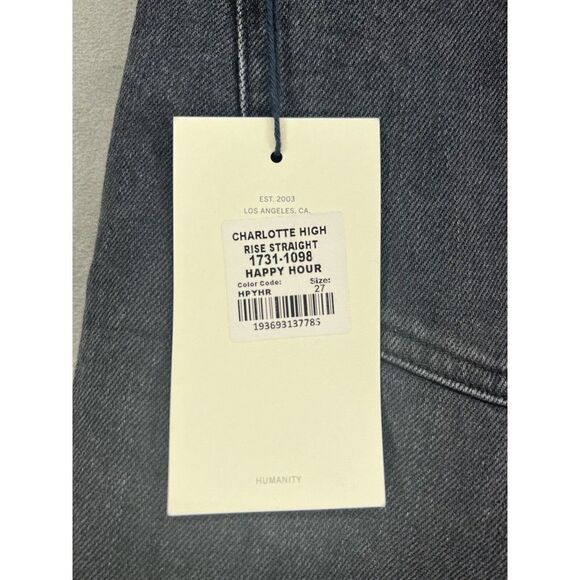 Citizens Of Humanity Charlotte High Rise Straight Jeans Size 27 in Happy Hour - Picture 10 of 13